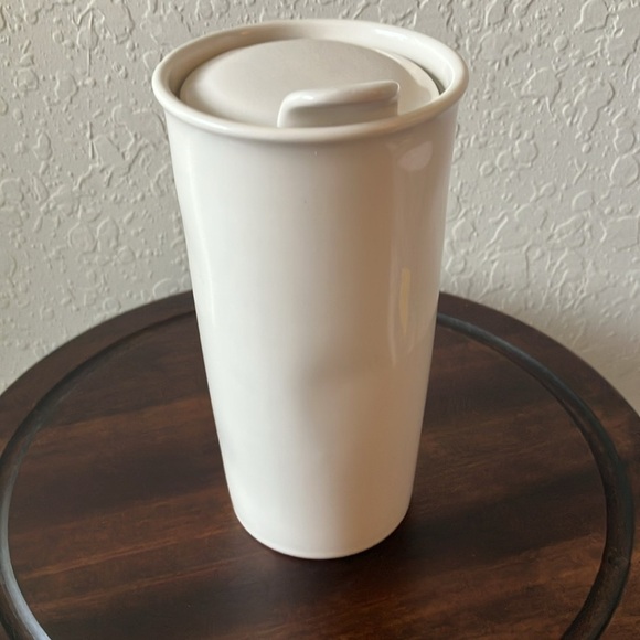 Rae Dunn: “Gulp” Ceramic Tumbler/Travel Mug - Picture 8 of 16